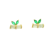Petal 925 sterling silver earrings